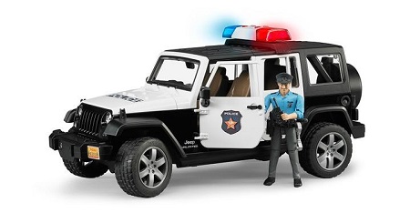 Jeep Rubicon Police Car