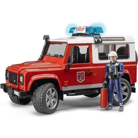 Jeep Fire Rescue W Fireman