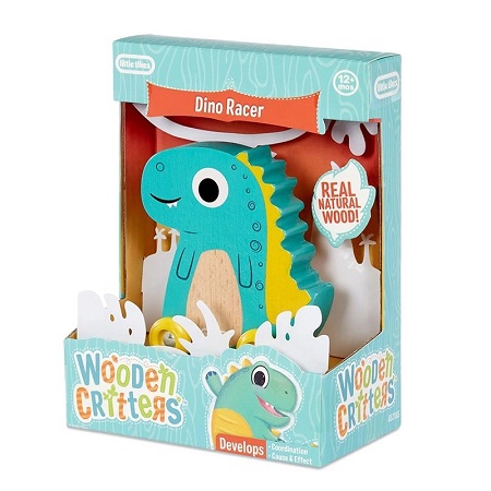 Wooden Critters Racer-Dino