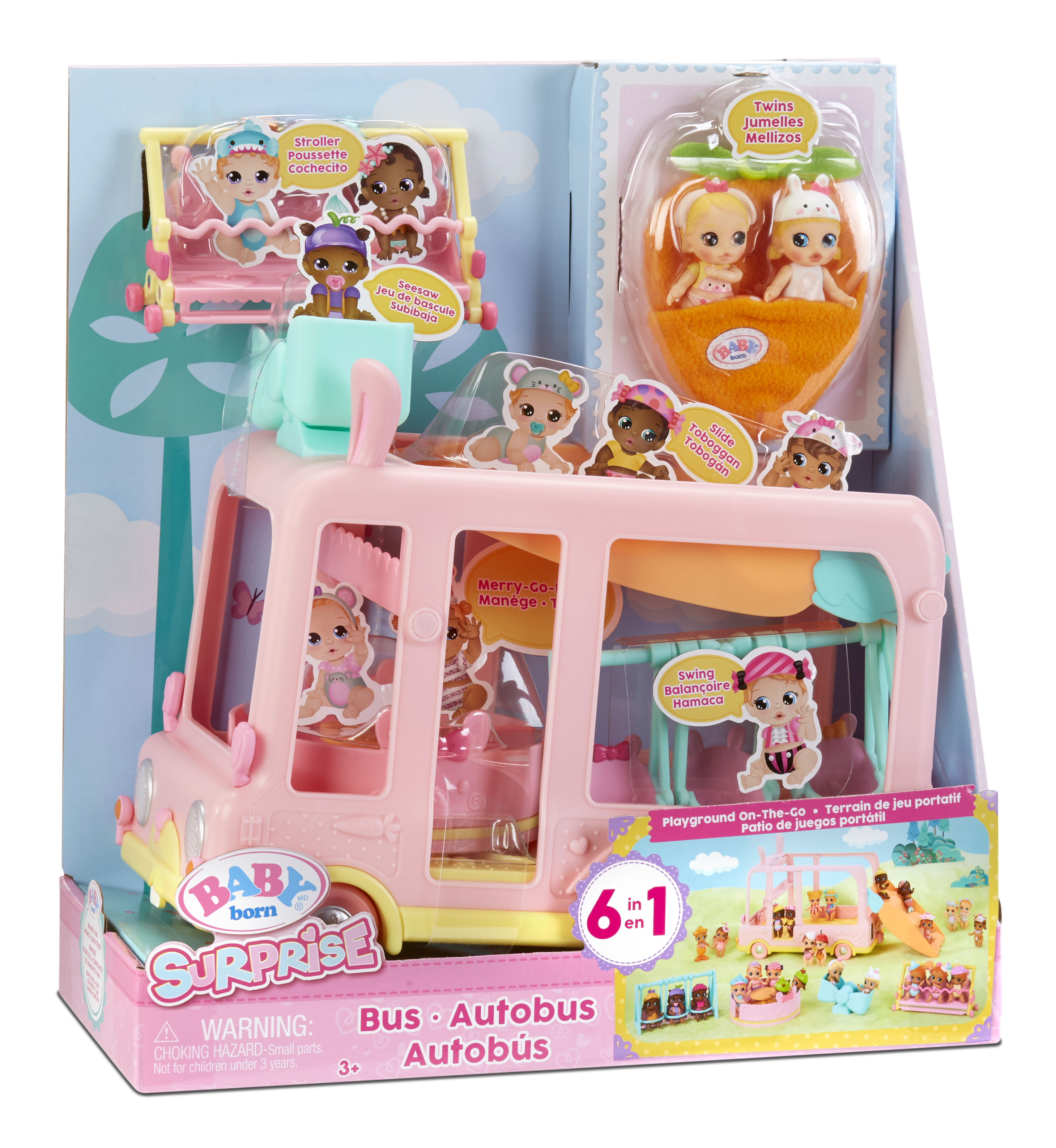 BABY born Surprise Bus Playset