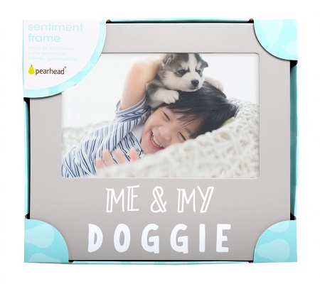 Me and My Doggie  Frame Grey