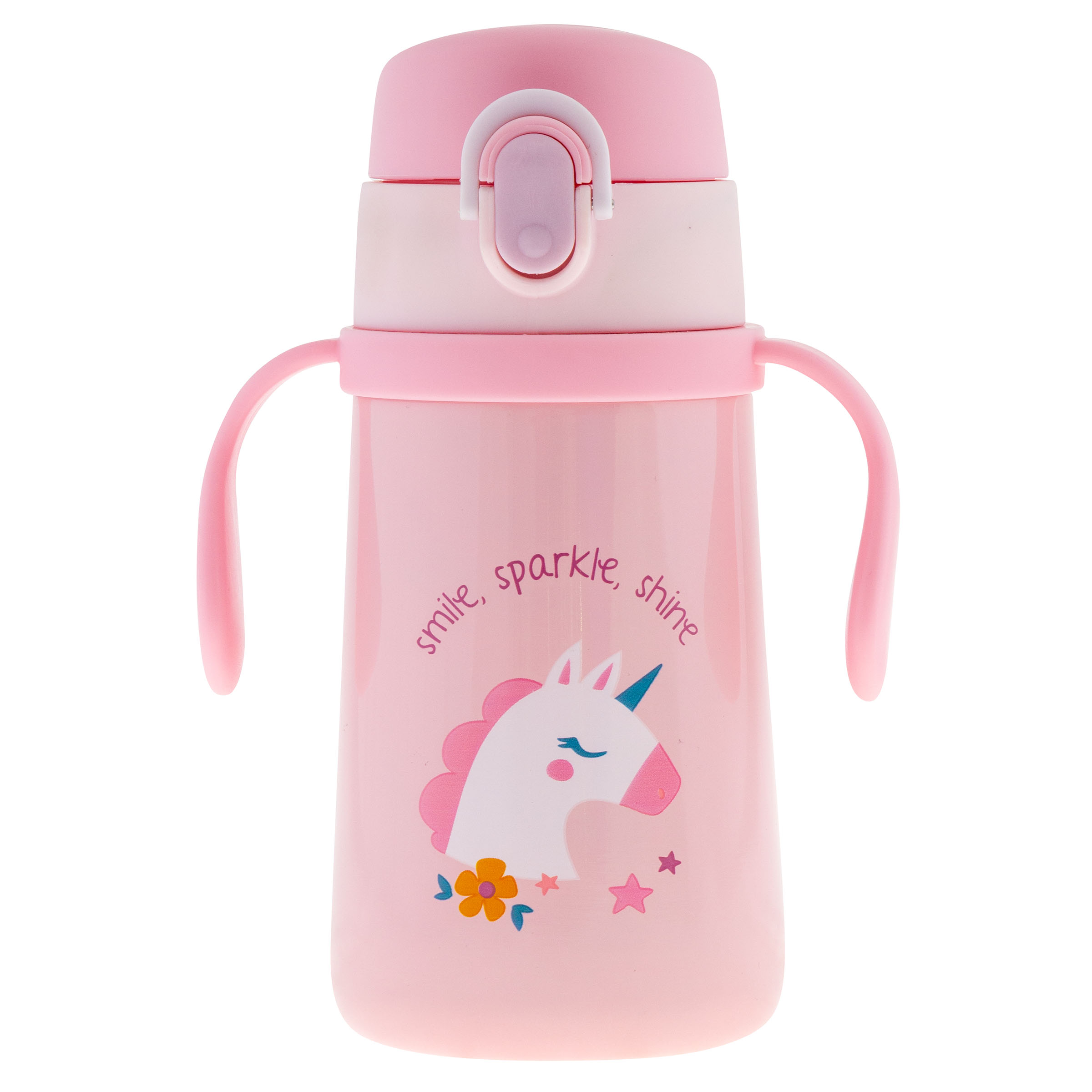 SS Bottle w Handle Unicorn