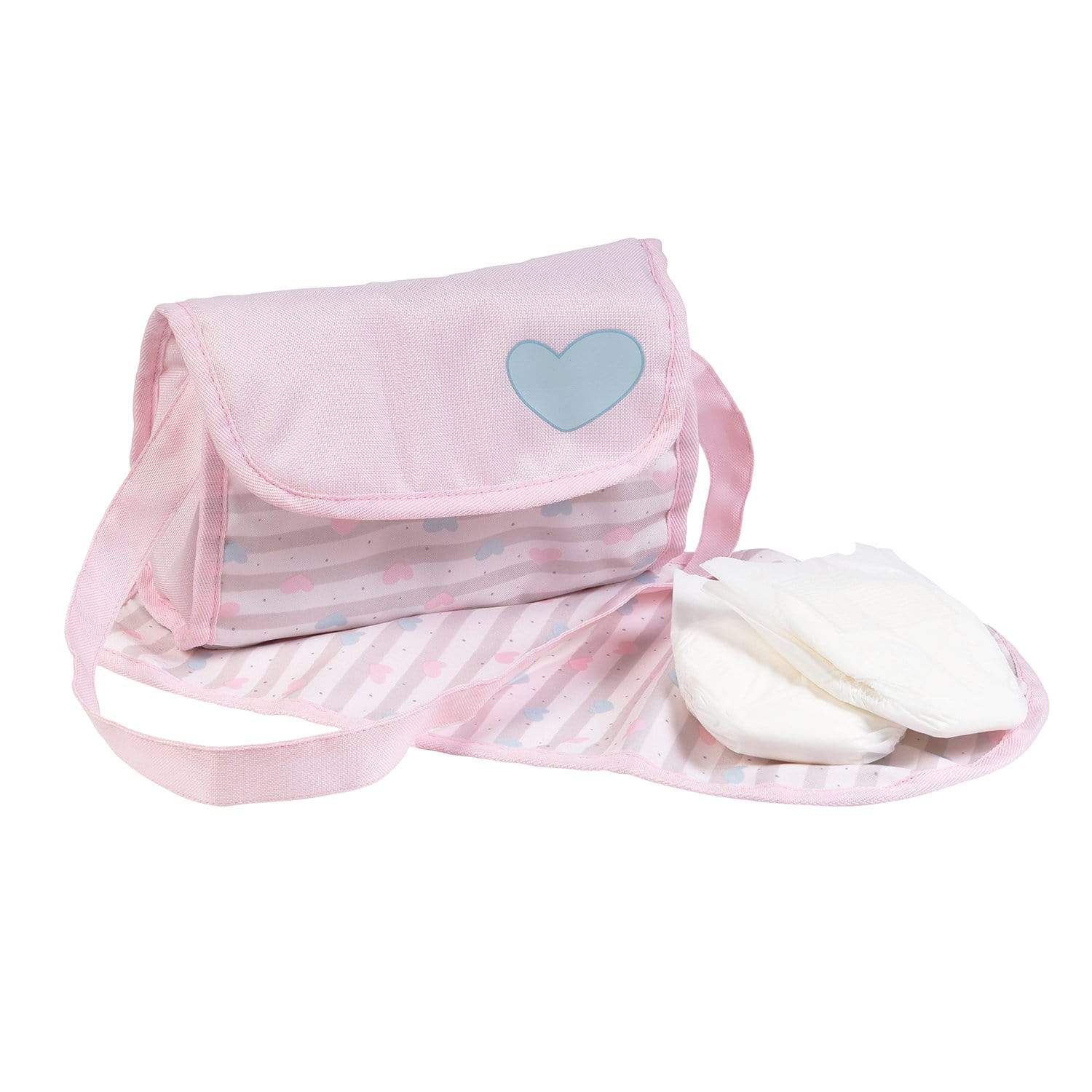 Classic Pastel Pink Diaper Bag