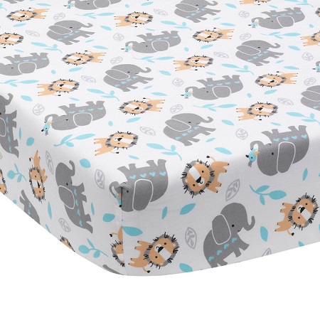 Jungle Fun Crib Sheet