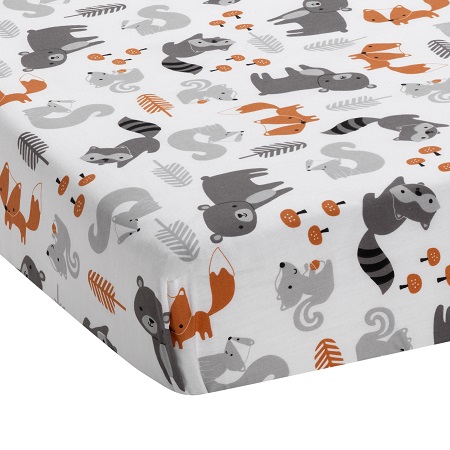 Acorn Crib Sheet