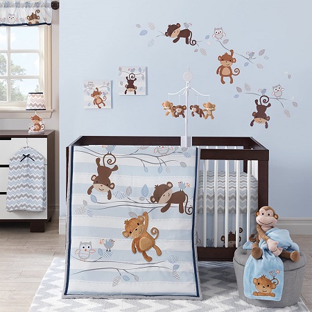 MOD MONKEY 3 PC BEDDING SET