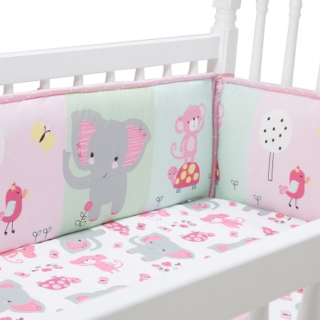 TWINKLE TOES CRIB BUMPER