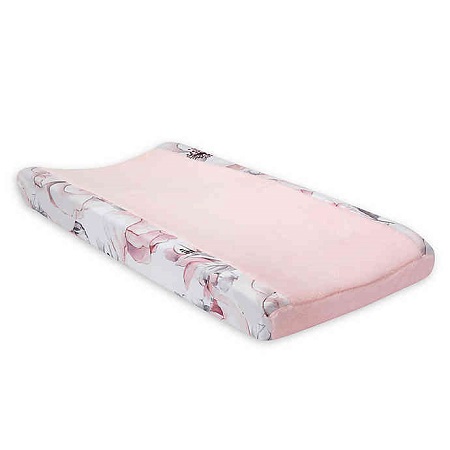 BOTANICAL BABY CHANGING COVER