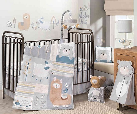 LITTLE LLAMA  4PC BEDDING SET