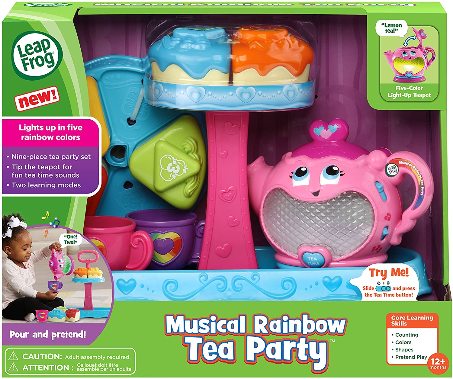 Musical Rainbow Tea Party