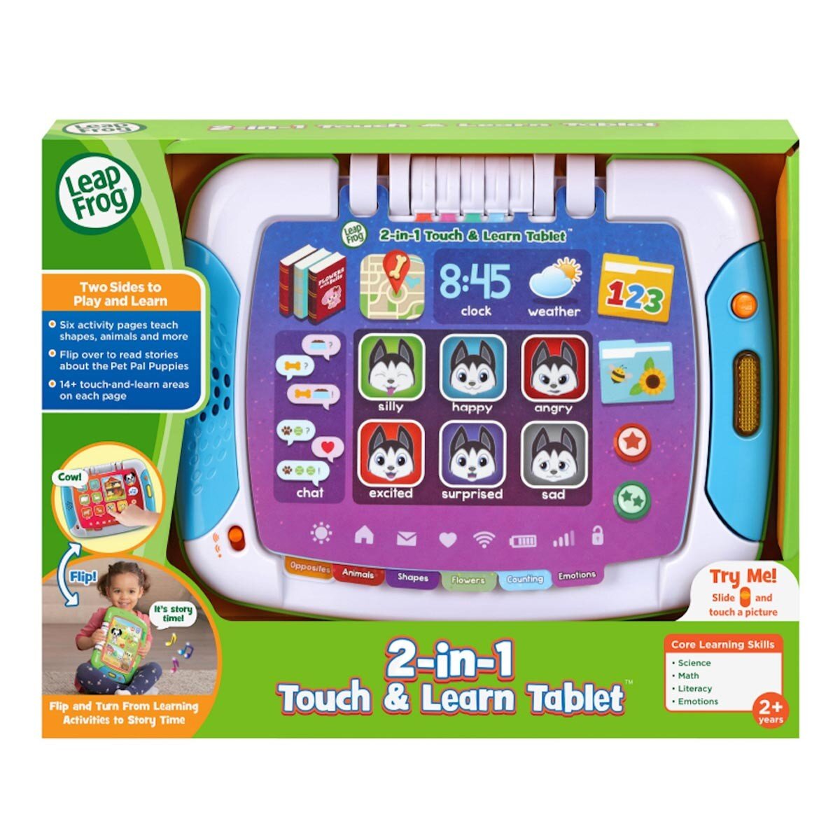 2 IN 1 TOUCH & LEARN TABLET