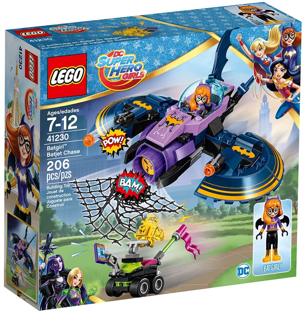 Lego Catgirl Batjet Chase