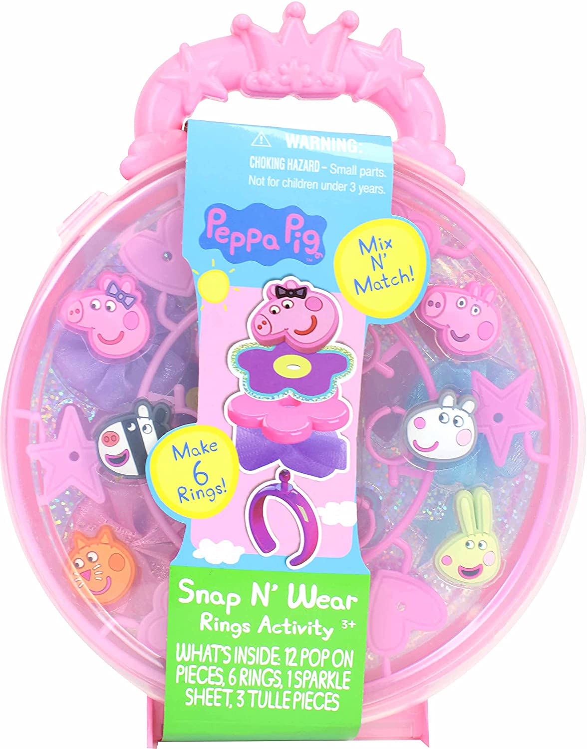 Peppa Pig Snap n Wear Rings