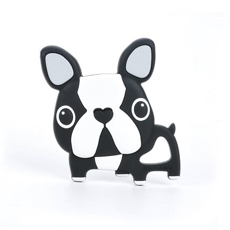 Silicone Teether,Boston Terrier