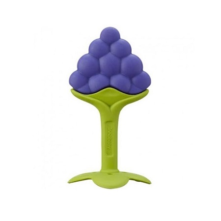 ez grip massaging teether-GRAPE