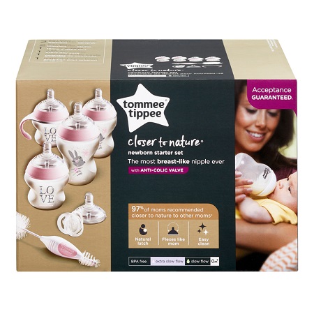 TommeeTippee Starter Set Pink