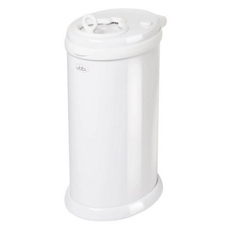 Ubbi Diaper Pail White