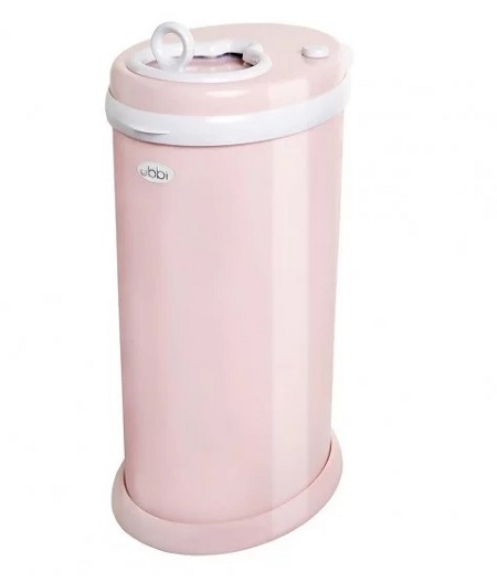 Ubbi Diaper Pail - Light Pink