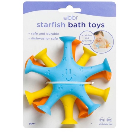 Starfish Suction Bath Toys