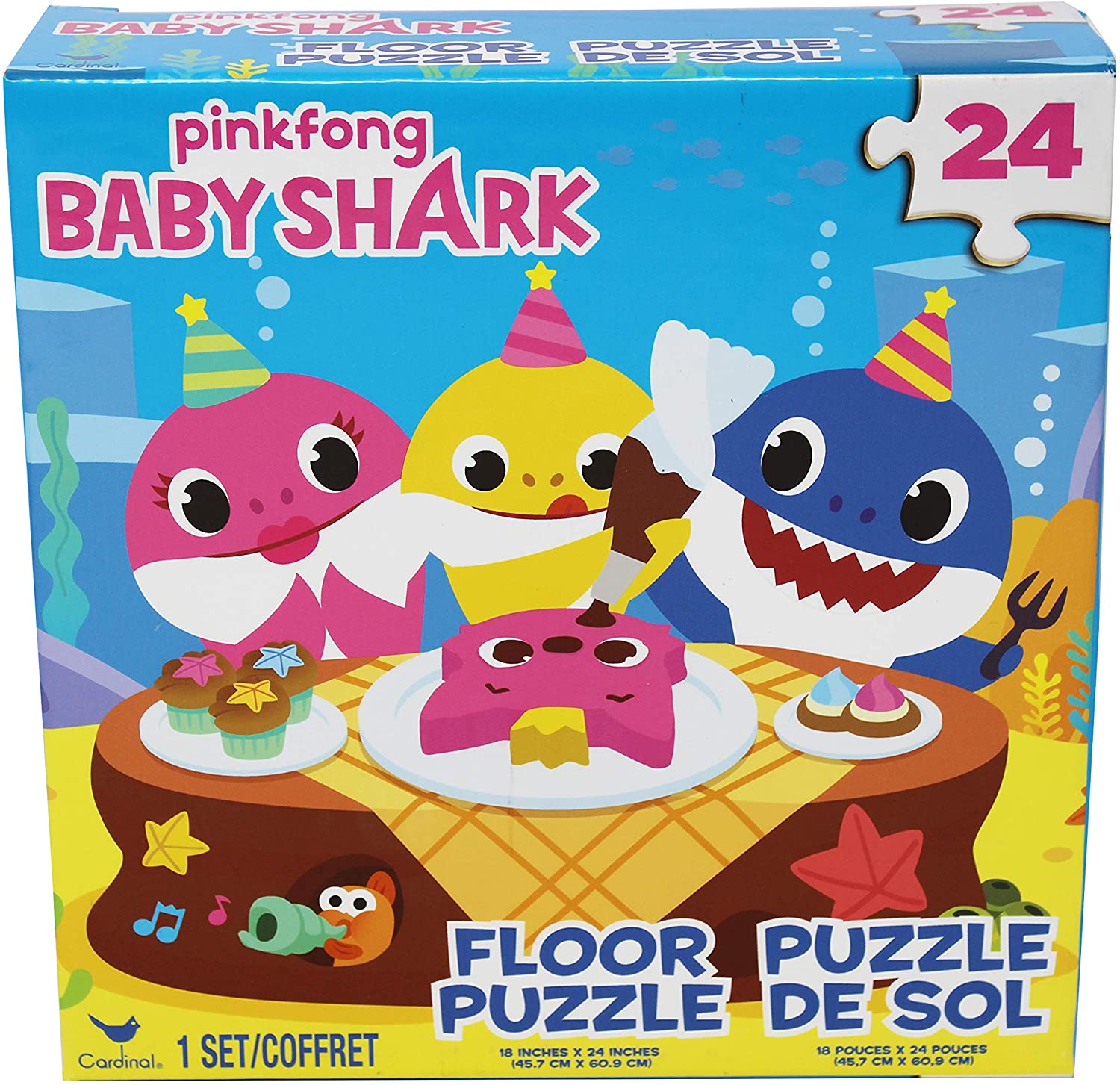 Baby Shark 24pc Floor Puzzle