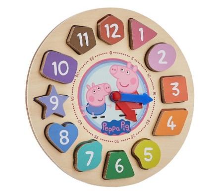 Peppa 12pc Shape Sorter