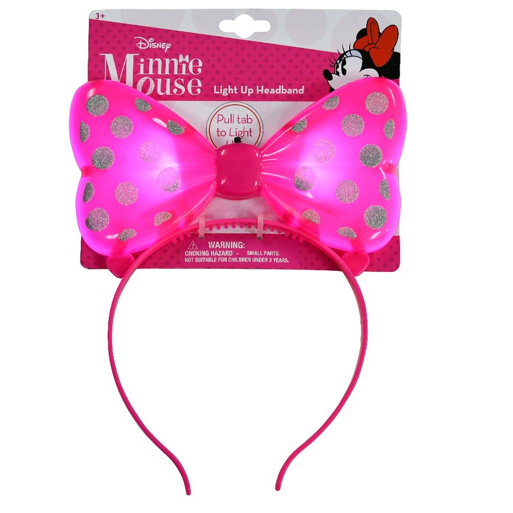 MINNIE LIGHT UP HEADBAND