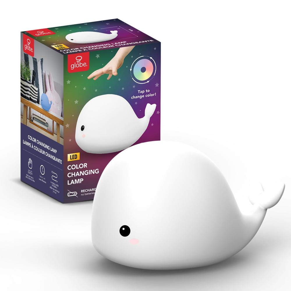 RECHARGEABLE WHALE NIGHT LIGHT