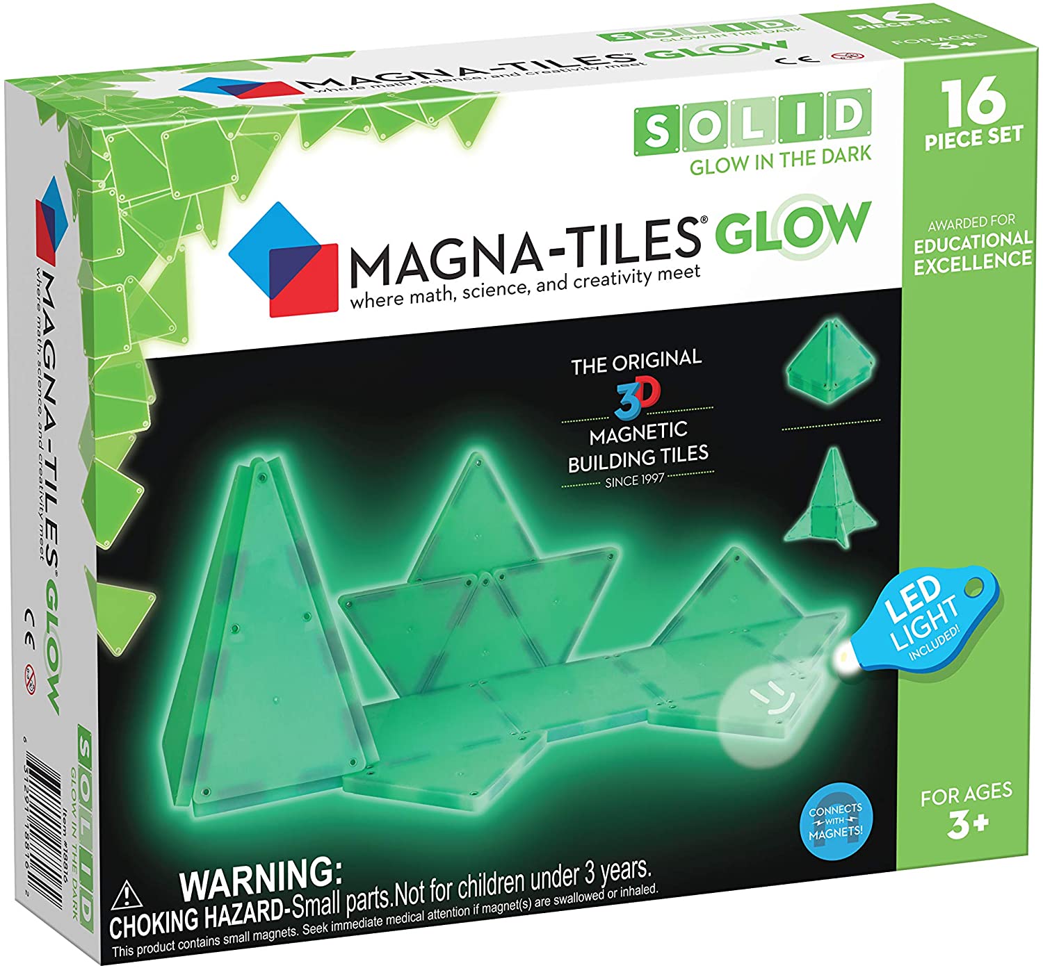 Magna Tiles Glow 16pc Set