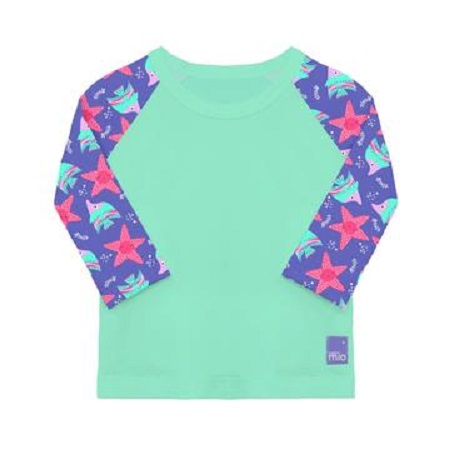 Swim Rash Top 0-6m Violet