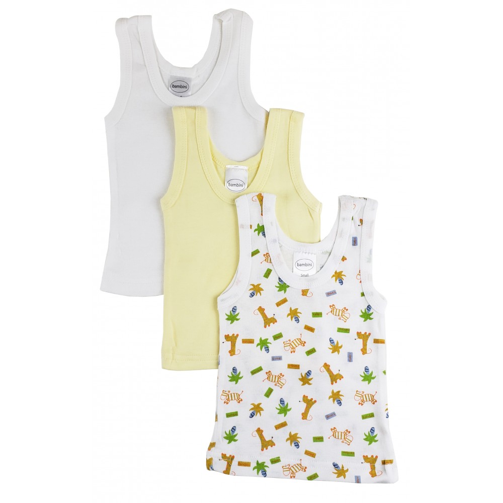 3PK SLEEVELESS TANK TOPS