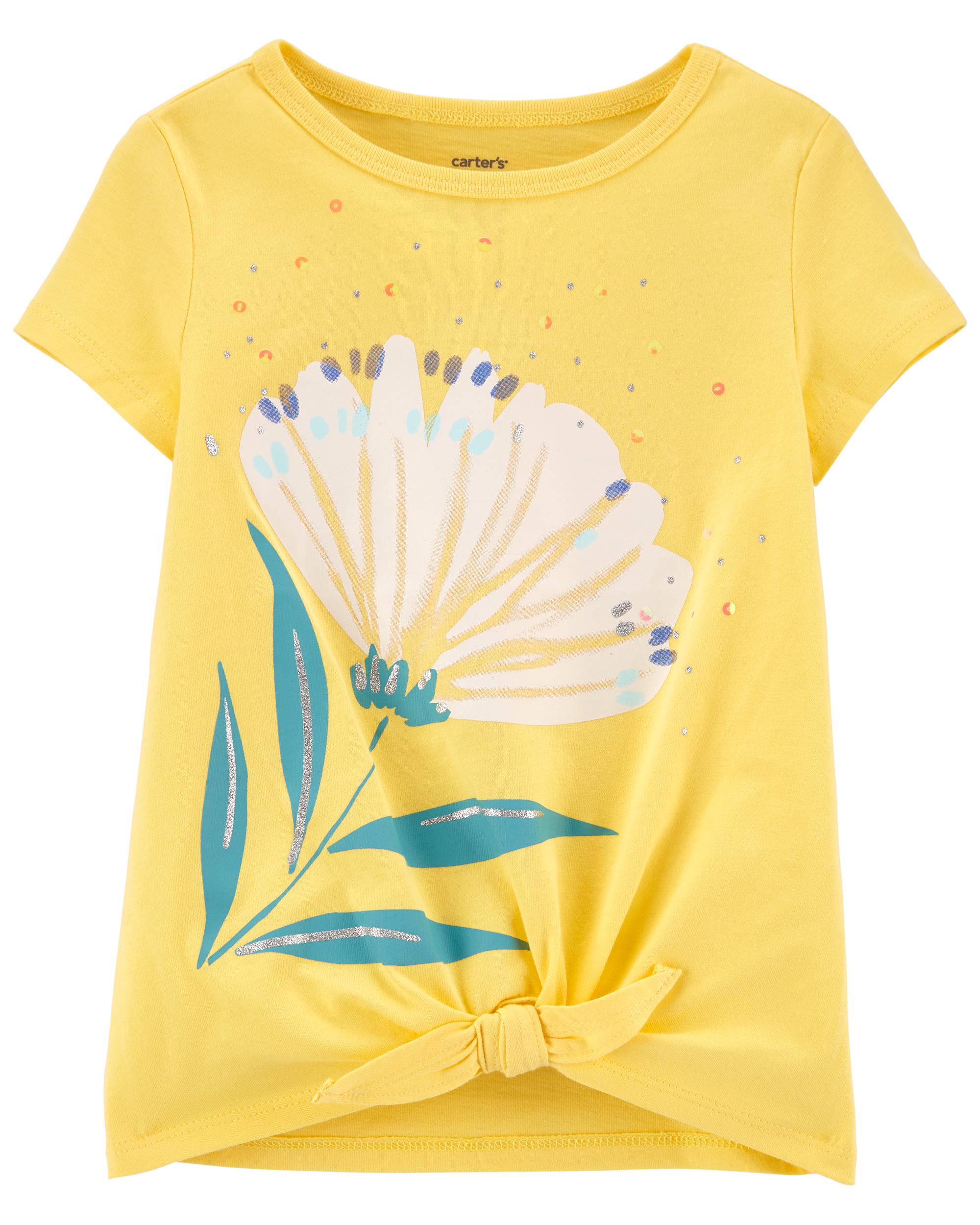 Carters Floral Tee