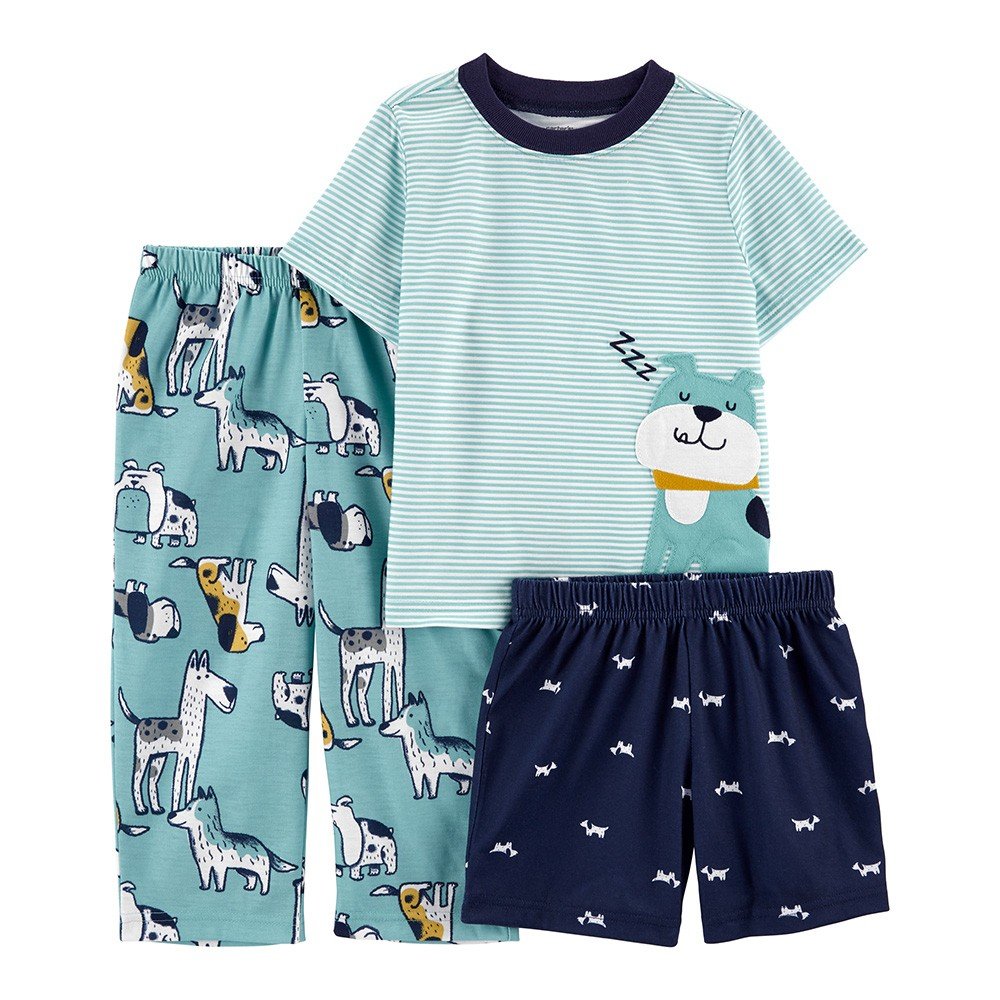 Carters 3pc Dogs Pj's