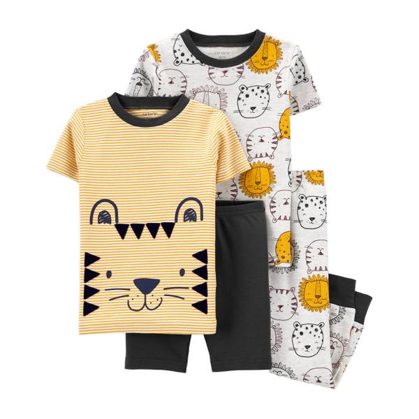 Carters Lion 4pc PJ's