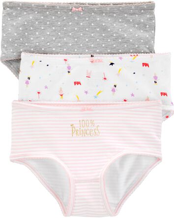 3PK Princess Cotton Panty