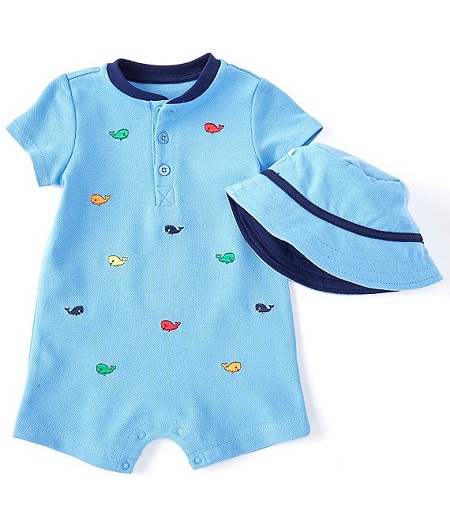 Whale Romper & Hat