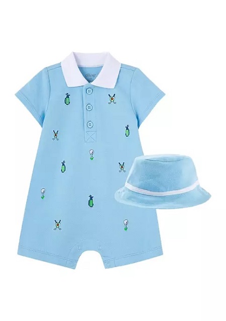 Golf Romper & Hat