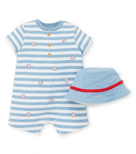 Baseball Romper & Hat