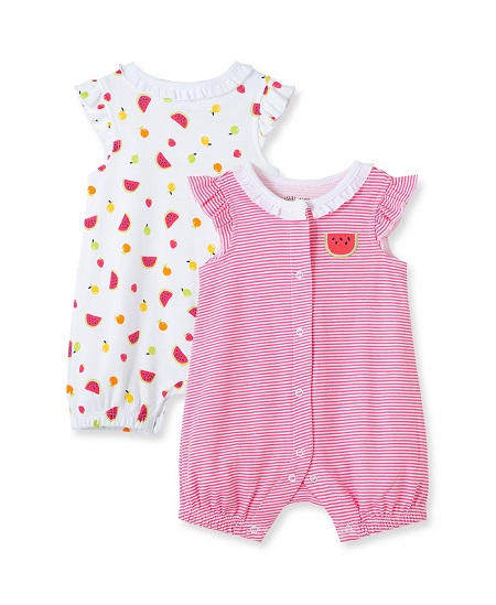 Fruit 2pk Rompers