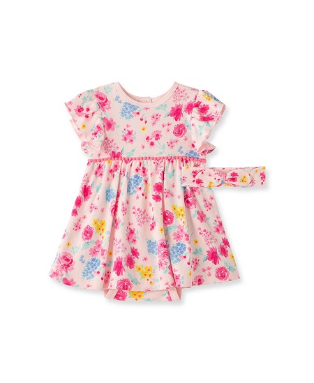 Floral Bsuit Dress