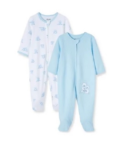 Bears 2pk Footie