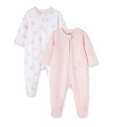 Wispy Bears 2pk Footie