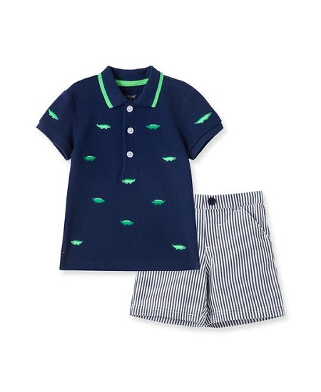 Gator Polo Short Set