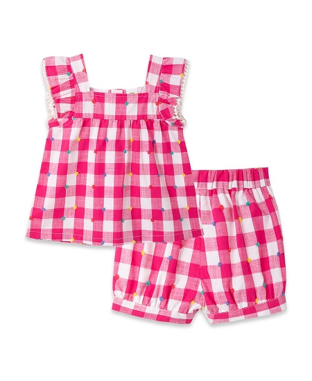 Gingham Woven Play Set