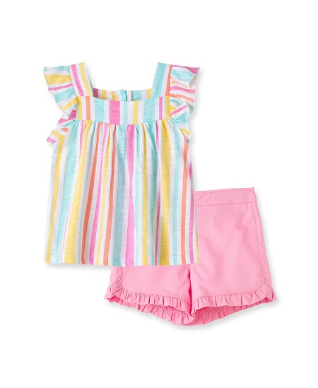 Multi Stripe Woven Play Set