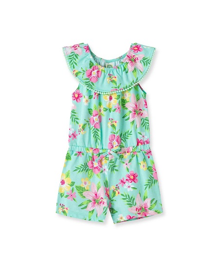Tropical Knit Romper