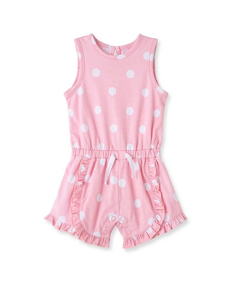 Dot Knit Romper