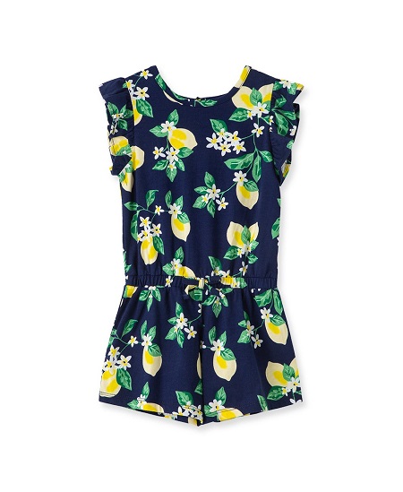 Lemon Knit Romper