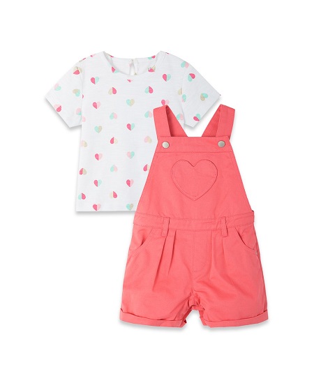 Heart Shortall Set