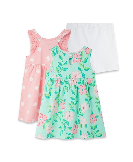 Floral Knit Dress Set