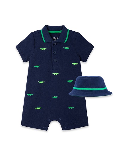 Gator Romper & Hat